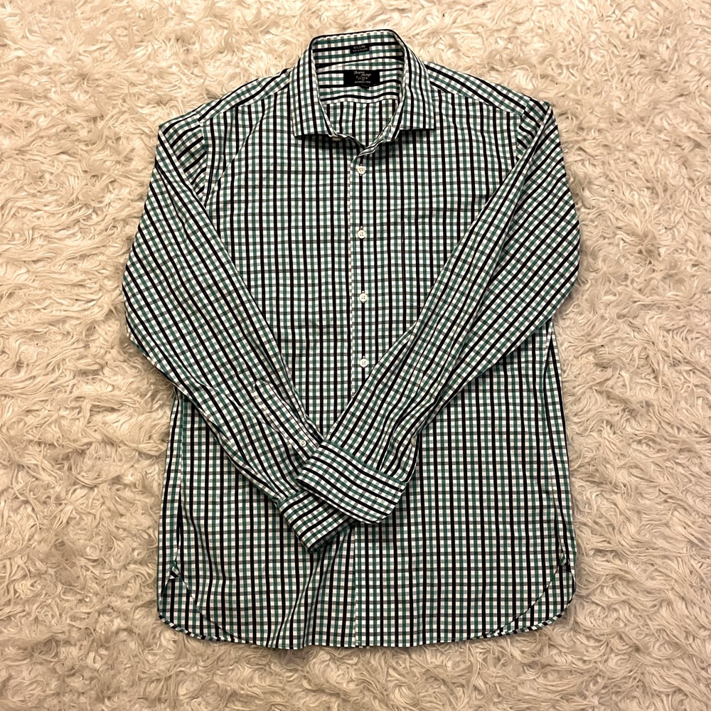 EUC J. Crew Wrinkle Free Thompson Dress Shirt